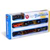 Burago BBURAGO Gift Pack Street Fire 7 Pack Edition - 7 Modellini Realistici di Auto Iconiche in Scala 1:43, Licenza Ufficiale, Età consigliata 3+ Anni