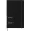 Moleskine Smart Notebook, Sistema di Smart Writing, Smart Notebook con Copertina Rigida, Pagine Bianche e Chiusura Elastica, Colore Nero, Formato Large 13 x 21 cm