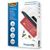 Fellowes Pouches per plastificazione per documenti, formato A4, finitura lucida, confezione da 100 pezzi, 350 micron, 2x175 micron, Finitura di alta qualità, adatti per menù e avvisi