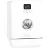 DAAN TECH Bob 2 couverts Mini lavastoviglie da appoggio, Bianco