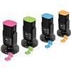 RØDE COLORS Set 1 per NT-USB Mini Rosa Verde Blu Arancione Coperture RØDE Clips