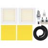 ZAMDOE 2 Pezzi A226002030 Filtro Aria + A226002040 Pre Filtro per Echo SRM-2620 SRM-3020 BRD-2620 EB262 M262 C262 AHS262 Tagliacorde Soffiatore con Candela Filtro Carburante