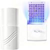 YRHWS Trappola per insetti volanti, trappola elettrica con 30 trappole adesive, trappola per insetti volanti con luce UV, plug in bug catcher per mosche, insetti e tarme