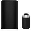 PEUTIER Manicotto Prefiltro per Filtro dell'Aria da 15,24cm, Traspirante Copertura di Ricambio per Filtro dell'Aria per Interni Tende Giardinaggio Coltura Idroponica (Nero)