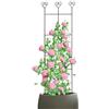 Generic Scaffale per piante - Scaffale da arrampicata in metallo per piante rampicanti da giardino | Pali in metallo per la decorazione del giardino per interni ed esterni per fiori rampicanti rosa
