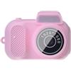 yuwqqoajv Mini fotocamera con colori vivaci Regalo di compleanno durevole e resistente alle cadute Mini fotocamera per cartoni animati Videoregistratore per ABS, rosa
