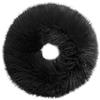 Blausky 5 pezzi Scrunchies da donna, in peluche, fascia elastica per capelli, morbida, adatta per autunno e inverno, colore nero