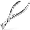 Otto Herder manicure OTTO HERDER - Tagliaunghie per piedi, strumento per la cura dei piedi, in acciaio inox temprato, superficie di taglio da 1,8 cm e doppie molle avvitate