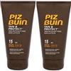 Piz Buin Tan Intensifier Duo SPF 15 Sun Lozione (Confezione da 2) 150 ML Ogni
