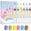 Generico Set Smalti Per Bambini | Penne Per Unghie Colorate Inodore, Pelabili, A Base D'acqua, Ad Asciugatura Rapida, Collezione A Sei Pezzi | Kit Di Decorazione Per Manicure Sicura Attività Di Bellezza Creati
