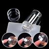 Norhogo Nail Art Stamper con raschietto, timbro per unghie in silicone, per stamping e French Nails, timbri per vernice, gel UV o acrilico, strumenti per manicure