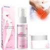 exatta Spray intimo per donne, 20 ml + bustine intime, estratti vegetali puramente naturali, pulizia rapida e cura della zona intima, per alleviare odori e prurito (120 ml + 10 pezzi)