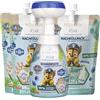 MABYEN PAW Patrol Kids Set di sapone in schiuma | Cosmetici naturali - sapone per le mani per bambini + ricarica - 1 sapone in schiuma (180 ml) + 3 ricariche (250 ml) - sapone per le mani (blu)