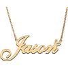 RONKAH Collana con ciondolo personalizzato con nome personalizzato con cuore collana personalizzata miglior regalo per le donne Natale San Valentino festa della mamma compleanno AU
