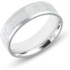 Anellissimo Anello fedina numeri romani uomo donna acciaio 316L - 16