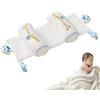 Generico Cuscino modellante per la testa per bambini | Adjustable Breathable Washable Support Pillow | Anti Flat Head Pillows for Crib Stroller Car Seat | Soft Infant Sleep Positioning Cushion Boys Girls