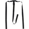 Goktvai Imbracatura Universale 3 Punti per Seggiolone Neonato, Cintura Sicurezza Regolabile per Passeggino Bambino Piccolo & Sedile Bici Bambino Cinghie Nylon Pesante con Fibbia Cavallo (Nero)