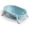 OKBABY Onda Slim - Vaschetta Pieghevole per il Bagnetto del Neonato 0-12 Mesi - Azzurro