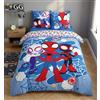 BrandMac Spidey Spiderman Copripiumino Singolo 140x200 + Federa 65x65 Marvel