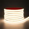BININBOX Striscia LED COB IP68 Impermeabile Neon, 320 LED/m, Tagliabile, 24V Nastro LED per Decorazione Scale, Acquario, Piscina, Camera da Letto, Natale, Feste (Bianco Neutro 4000K, 5 Metri)