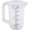Schneider Gilberts 1/2 litro di plastica Misura Servizio Brocca, Trasparente, 1/2 litro