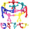 AUAUY Magnetici Mini Persone, 10pz Magneti Magnetici per Frigoriferi Magnete da Mini Robot per Persone Divertenti da Viaggio per Adulti Frigo Ufficio Scuola Casa
