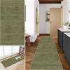 XUEGAIXIA Tappeto Passatoia per Corridoio Moderno Tappeto per Cucina Antiscivolo Tappeto Ingresso Corridoio Lavabile 80 x 180 cm Tappeti Cucina Tappeto Runner per Cucina, Bagno, Soggiorno, Verde