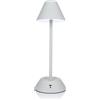 Nordstern Lampada da Tavolo LED a Batteria - Lampada da Tavolo Ricaricabile con Connessione USB-C - Wireless e Dimmerabile con 3 Temperature di Colore 3000K-6000K tramite Interruttore Touch - 28,5 cm