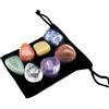 WANGCL 7Pcs Chakra Healing Crystals Set Pietre Preziose Naturali per Sollievo dall'Ansia Meditazione Guarigione Bilanciamento Meditazione Yoga 7 Chakra Set Cristalli Regalo di Positività