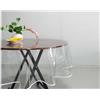 A2ZWORLD Tovaglia Trasparente in PVC per Tavolo da Pranzo, Picnic, Impermeabile, Resistente all'Usura, Facile da Pulire (Rotondo Diametro 140cm)