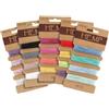 Bubuyun 20pcs Corda in Filo di Lino Multicolore 1 mm Corda di Spago Naturale per Braccialetti Corda di Iuta Colorata Corda di Canapa Colorata per Braccialetti Artigianali Fai da Te, 18 Colori