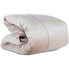 IlGruppone Trapunta Invernale Matrimoniale in Velluto con Stampa Digitale - Piumone Due Piazze Elegante e Morbido 500gr - Piumino Caldo Made in Italy - Quadrisflasatibeige - Matrimoniale