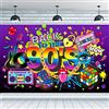 FLOTRUTE Ritorno agli Anni '90 Striscione per Decorazioni Feste Anni '90, Decorazione di Parete Interni retrò Anni '90, Decorazione di Poster Sfondo Foto di Festa di Compleanno di Anni '90, 185x110cm