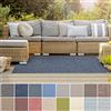 casa pura Tappeto per interni ed esterni, resistente alle intemperie, per soggiorno, balcone, cucina, terrazzo, 60 x 100 cm