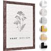 Haak Cornice puzzle Lavanda marrone vintage 36 x 49 cm (circa 500 pezzi) cornice cornice per puzzle