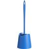 TATAY Spazzolone Bagno WC | Materiali Resistenti | Design Moderno | Spazzola Fissa e Durevole per Igiene Quotidiana | Colori Diversi | Scopino Bagno WC | 12 x 12 x 38 cm - Blu