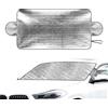 Generisch Copri Parabrezza Auto Copertura Parabrezza Per Auto Copertura Antigelo Parasole Posteriore Copertura Della Neve Del Parabrezza