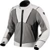 REV'IT! Revit Airwave 4 Giacca tessile da moto, argento/antracite, M