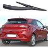 MHART Braccio e Spazzola Tergilunotto Posteriore per Hyundai i20 II 2015-2019, Gruppo Tergicristallo Posteriore Parti di Ricambio per Finestre di Pulizia in Gomma