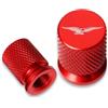 asdlha Tappi per valvole di motociclette Per Moto Guzzi V100 Mandello V7 Stone V8S TT Bobber Breva 850 1100 1200 Accessori Per Moto Tappi Coprivalvola Pneumatici CNC(Red)
