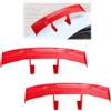 HIAHXC 2 Pezzi Mini Alettone per Auto, Piccolo Alettone Posteriore, Alettone Posteriore per Auto, Diffusore per Spoiler Decorativo, Alettone Posteriore per Auto in Fibra di Carbonio, Mini Alettone per
