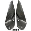 AURTLOI DEFLETTORI ARIA Per BMW R1250GS Adventure R1250 GS GSA 2019-2023 Deflettore laterale per moto Parabrezza Spoiler Parabrezza in carbonio(Water Transfer Print)