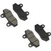 GUYANA Sostituire Pastiglie Freno Anteriori E Posteriori Per Moto Per Scooter GY6, Ciclomotori, ATV, 50cc, 70cc, 100cc, 125cc, 140cc, Pit Dirt Bike, Universali(2 pair)