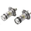 TOTMOX H7 H7LL Xenon White LED Lampadine fendinebbia, TOTMOX Super Bright High Power COB Chip LED Fendinebbia Luce di marcia diurna Lampadine DRL Sostituzione per auto, camion (confezione da 2)