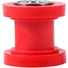 Keenso Rullo tendicatena universale per puleggia, 10mm Rullo tendicatena per guida per moto Pit Dirt Mini Bike Atv(Red)