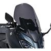 4moto Parabrezza Scooter misura originale (52,5cm) Ermax per TMAX 560 2022-2025 Nero Scuro