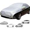 Generic Telo Copriauto Antigrandine per Audi Q2,Telo Grandine Auto Imbottito,Coperture Per Carrozzeria Auto,Telo Antigrandine Auto,Mezza Copertura Per Auto Traspirante Addensata, Antipolvere E Antineve Per La