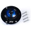 avdb-moto Tappo Serbatoio Benzina Sgancio Rapido 1/4 Giro Compatibile con TRIUMPH TIGER 1050 SPORT 2013-20, APRILIA Caponord 1000 PS 2002-07, Shiver 900 2017-20, RS 125 2006-14, Tuono 125 95-05 Bleu