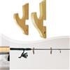 Supporto Da Parete in Legno con Gancio, Mensola Decorativa in Legno per Esporre