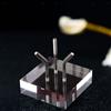 Supporto a sfera quadrato, base per espositore, supporto a sfera,